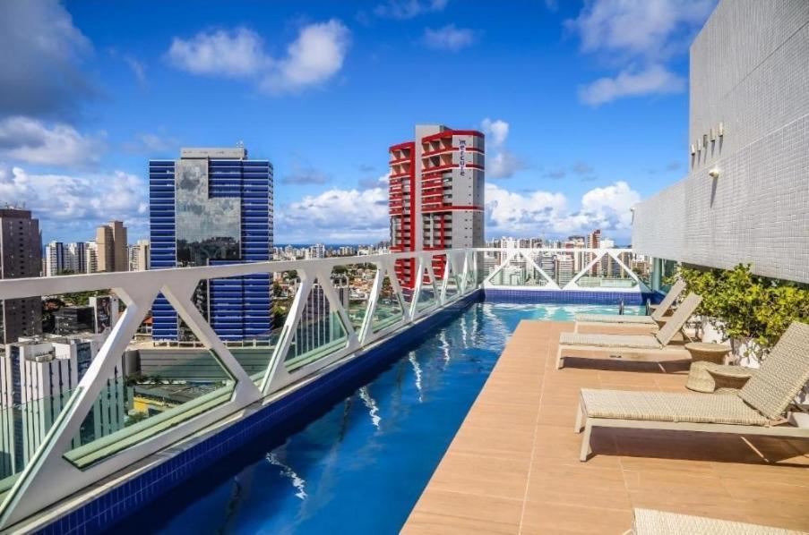 Flat Businees Salvador Shopping Aparthotel Eksteriør bilde